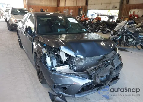 2022 Honda Civic Sport z USA, uszkodzony, nr VIN 2HGFE2F59NH610851